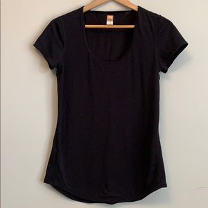 Lucy Black Exercise Top | Size S
